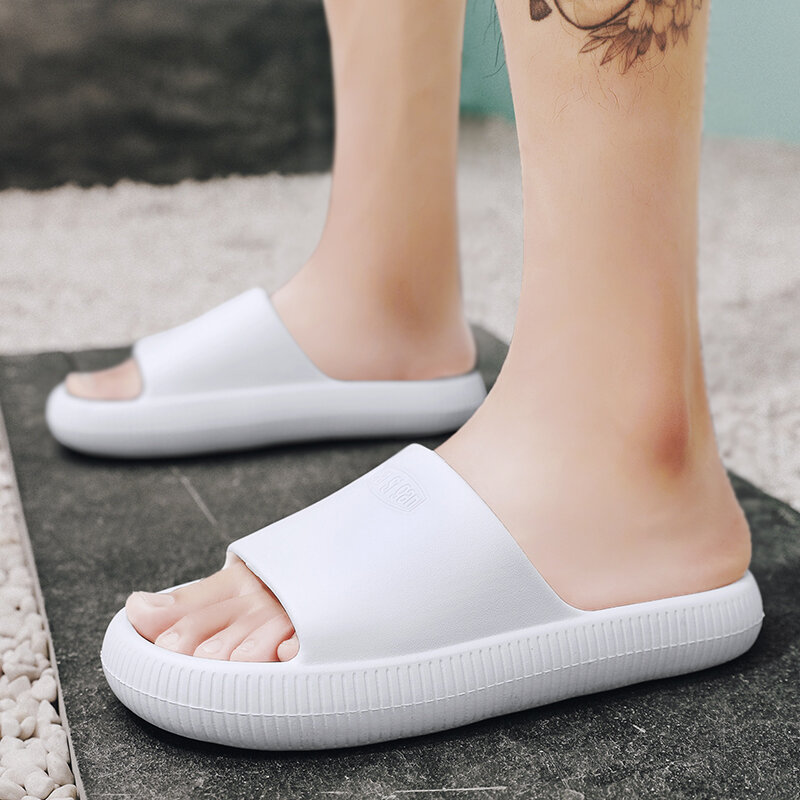 Sapatos para homens slides macio e confortável sapatos de verão chinelos de casa marca de moda chinelos de grife chinelos femininos slides mujer