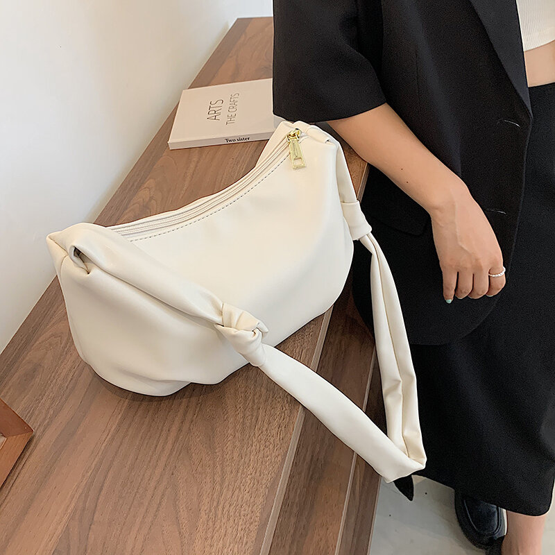 Women Soft Leather Messenger Bags Simple Crossbody Bags for Women Handbags Sac Brand Female Shoulder Bag Solid Casual Hobos Bag