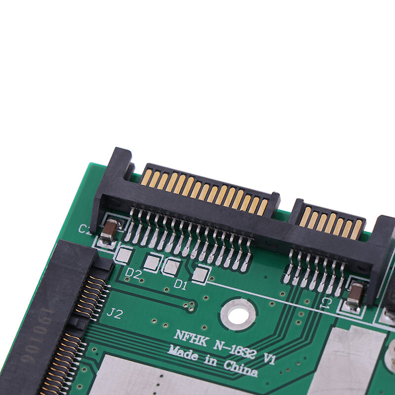 عالية الجودة MSATA SSD إلى 2.5 ''SATA 6.0gps محول محول بطاقة وحدة مجلس صغير Pcie Ssd بالجملة 2021