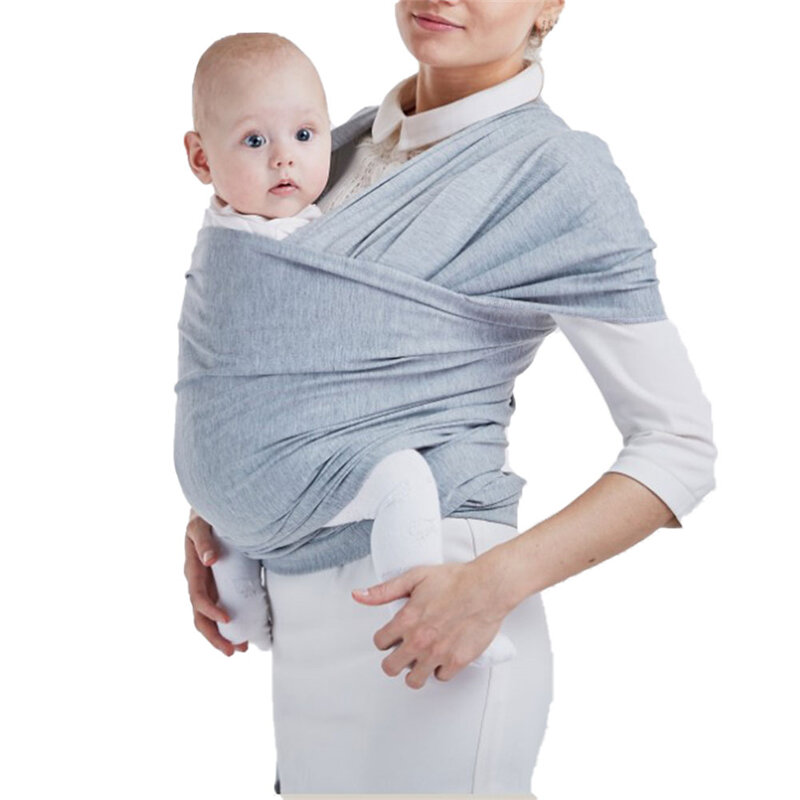 AA Baby Träger Einfarbig Einfache Stil Kleinkind Baby Jungen Mädchen Träger Baumwolle Einstellbare Dusche Geschenk Horizontale Outdoor Wrap