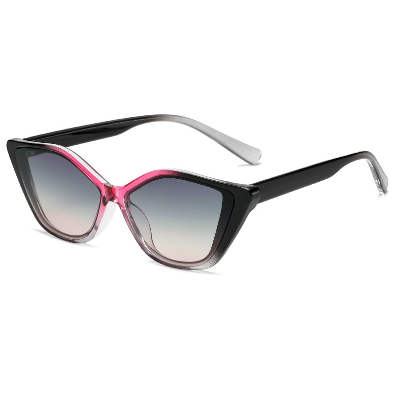 Gafas de sol de estilo ojo de gato para mujer, diseño de marca femeninos con anteojos de sol, con protección UV400