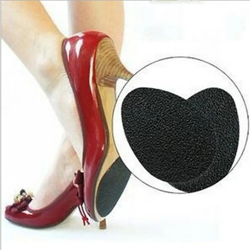 10 pair Durable Anti-Slip Self-Adhesive Shoes Mat Non Slip Insole High Heel Sticker High Heel Sole Protector Rubber Pads Cushion
