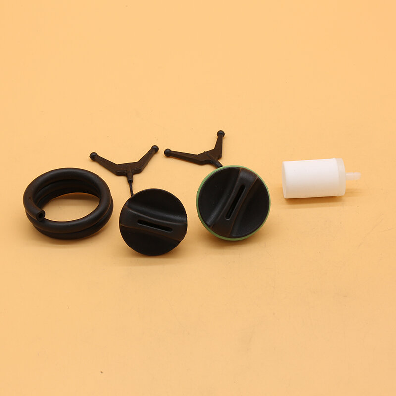 Fuel Oil Tank Cap Fuel Filter Fuel Hose For Husqvarna 340 345 346XP 350 353 Garden  Chainsaw Replacement Spare Part  Package Con