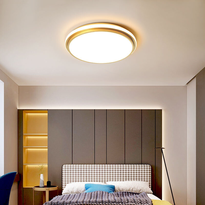 라운드/사각 LED 샹들리에 조명 침실 거실 새로운 조명기구 광택 Avize LED 천장 샹들리에 가족용