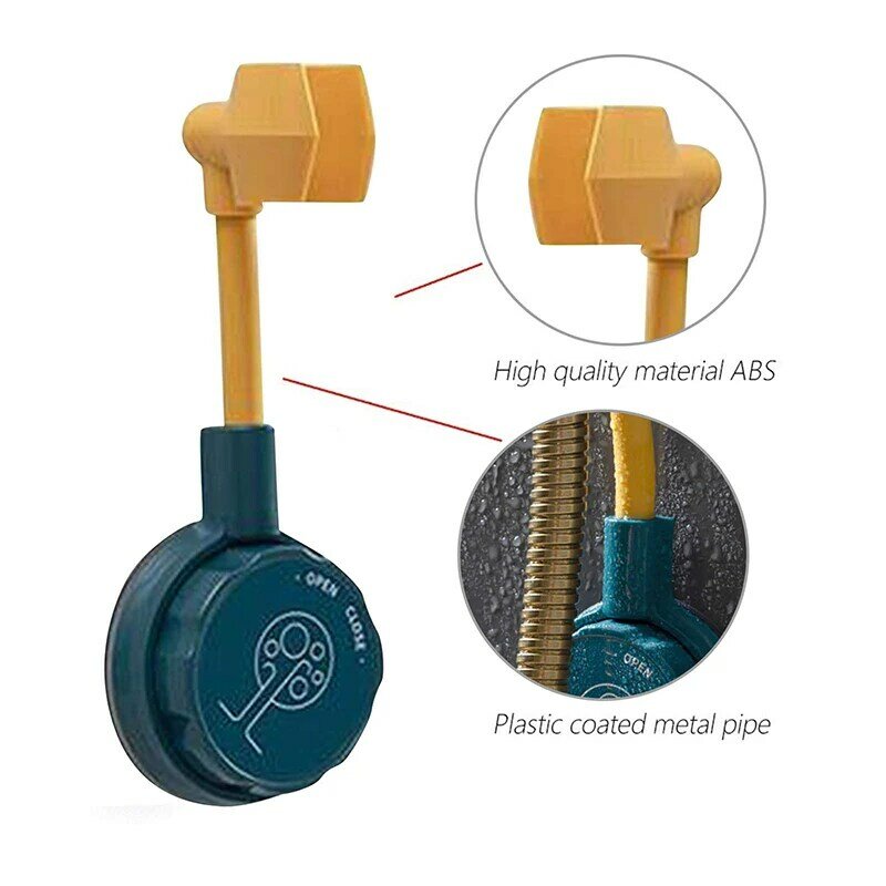 Universal Adjustable Hand Shower Holder Suction Cup Holder Full Plating Shower Rail Head Holder Bathroom Bracket Not Fall Off