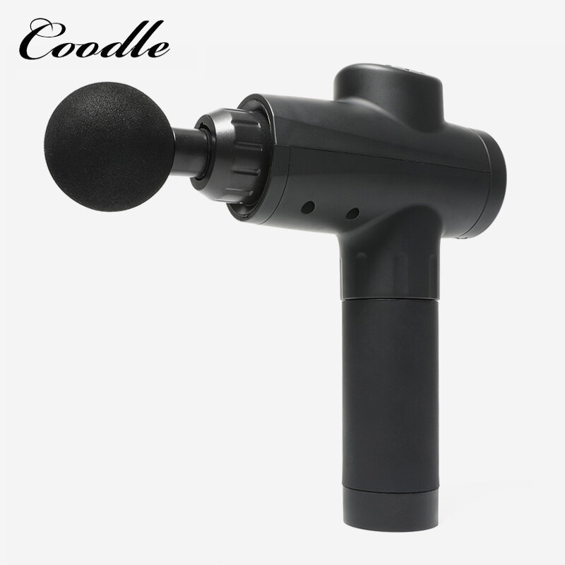 Coodle – pistolet de Massage musculaire pour tissus profonds, 6 vitesses, Percussion, corps, Fascia, dos