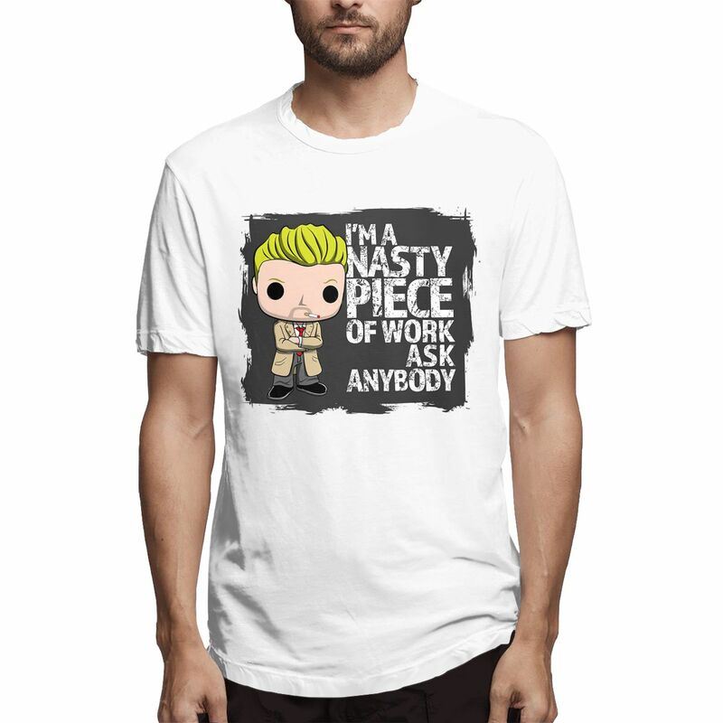 Funko Pop-Camiseta de manga corta para hombre  Camisa de algodón de .. 