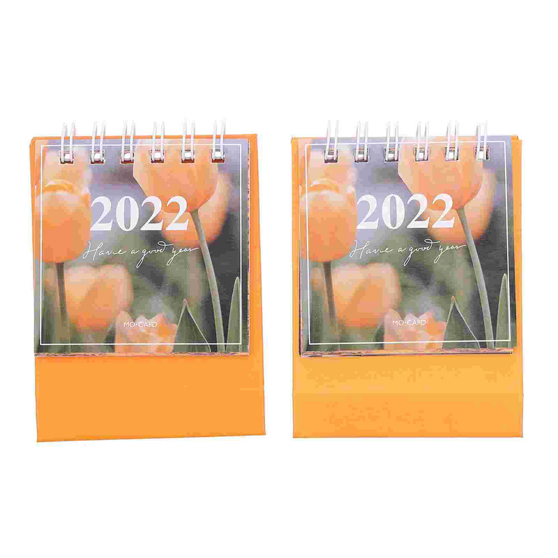 2 sztuk proste Mini kalendarze dekoracyjne Mini kalendarze szkoła Mini kalendarze