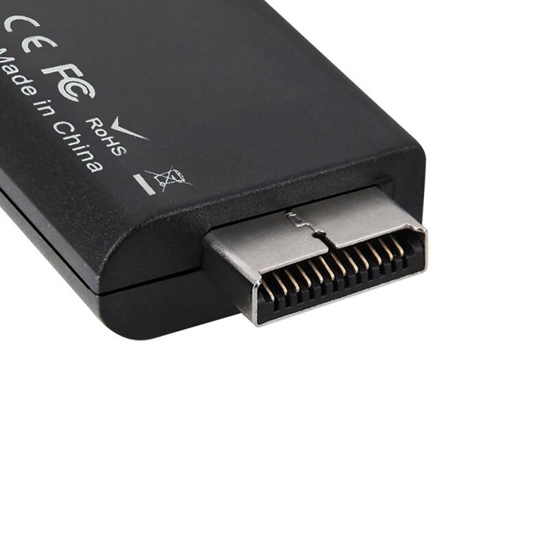HDV-G300 PS2 to HDMI 480i/480p/576i Audio Video Converter Adapter with 3.5mm Audio Output