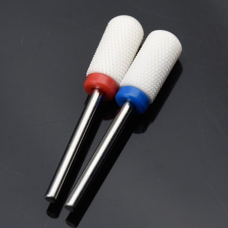 3/32 ''керамические сверла для ногтей вращающиеся резцы для фрезы для маникюра Инструменты для педикюра электрические аксессуары для сверления ногтей