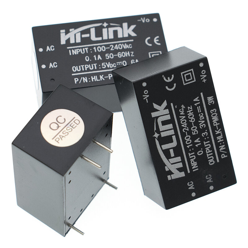 HLK-PM01 HLK-PM03 HLK-PM12 AC-DC 220V إلى 5V/3.3V/12V مصغرة امدادات الطاقة وحدة ، ذكي المنزلية التبديل إمدادات الطاقة وحدة