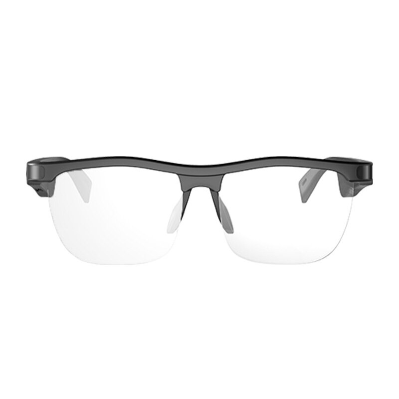 ใหม่ J1แว่นตาบลูทูธเทคโนโลยีสีดำ Bone Conduction สเตอริโอ TWS ชุดหูฟังบลูทูธไร้สายสมาร์ทแว่นตา