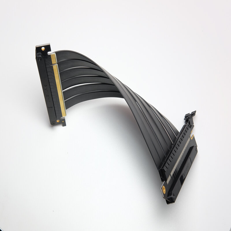 PCIe 3.0 16X Ke Kabel 16X Cocok untuk Kabel Ekstensi Kartu Grafis Ganda Casing Motherboard ITX