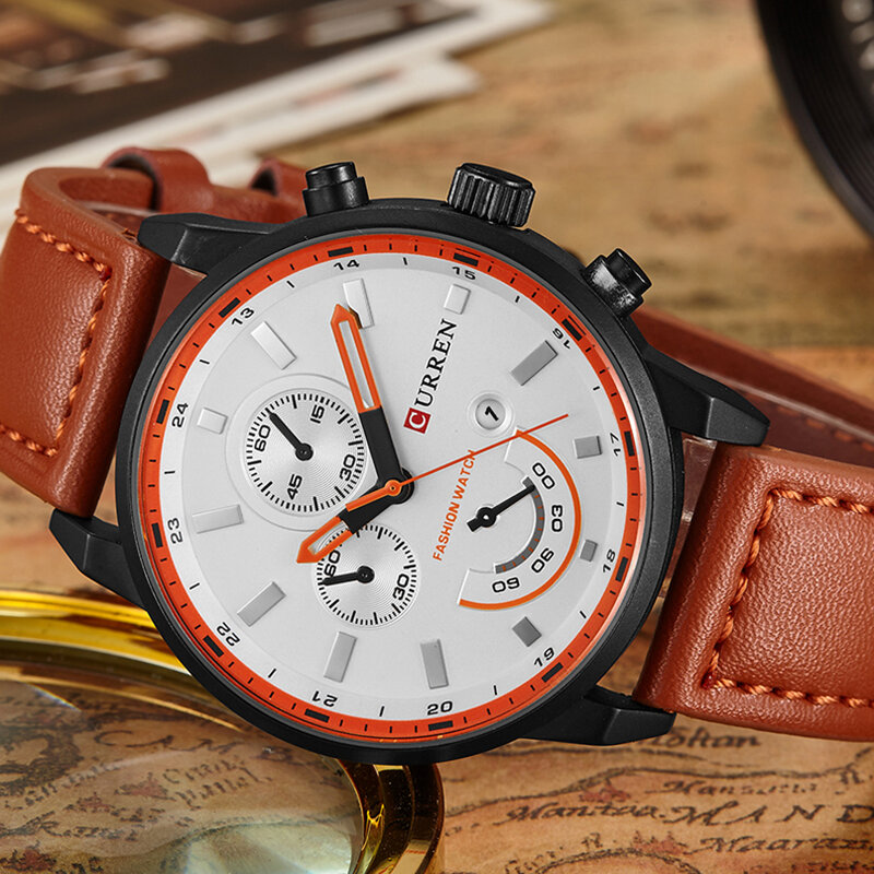 Curren marca superior relógios esportivos masculinos de luxo moda casual relógio de quartzo masculino relógio de pulso masculino relogio 8217