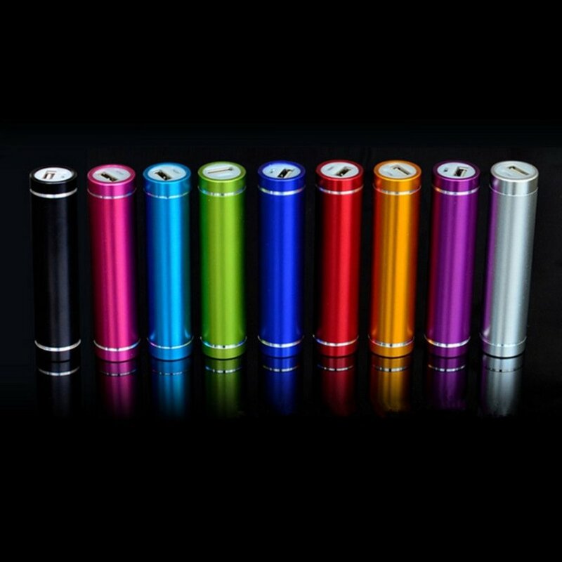 Multicolor Tragbare Power Bank Fall DIY 1x18650 Power Box Shell Batterie Halter Mit USB Lade Port