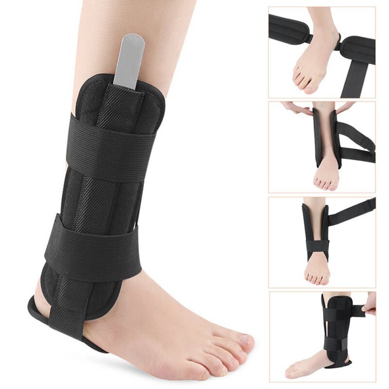 1PC Adjustable Pressurize Ankle Support Ankle Braces Bandage Straps Sports Safety Adjustable Ankle Protectors Supports Guard