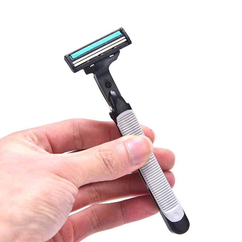 2 warstwy 30 sztuk maszynka do golenia żyletki ręczne golenie pielęgnacja twarzy depilator brody