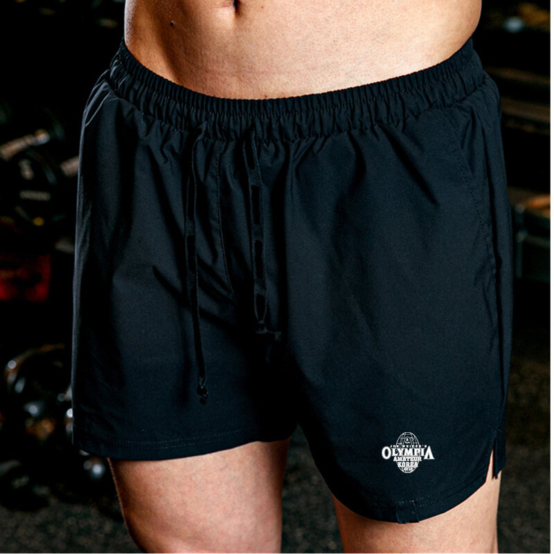 Pantalones cortos deportivos para hombre, Shorts informales para correr, para entrenamiento en gimnasio, verano, 2021