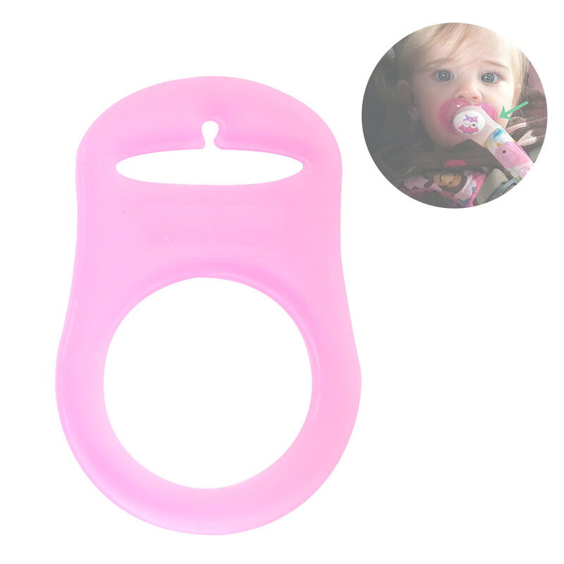 Adaptador de Clips para chupete de bebé, soporte de silicona para chupete, accesorios para pezones de bebé