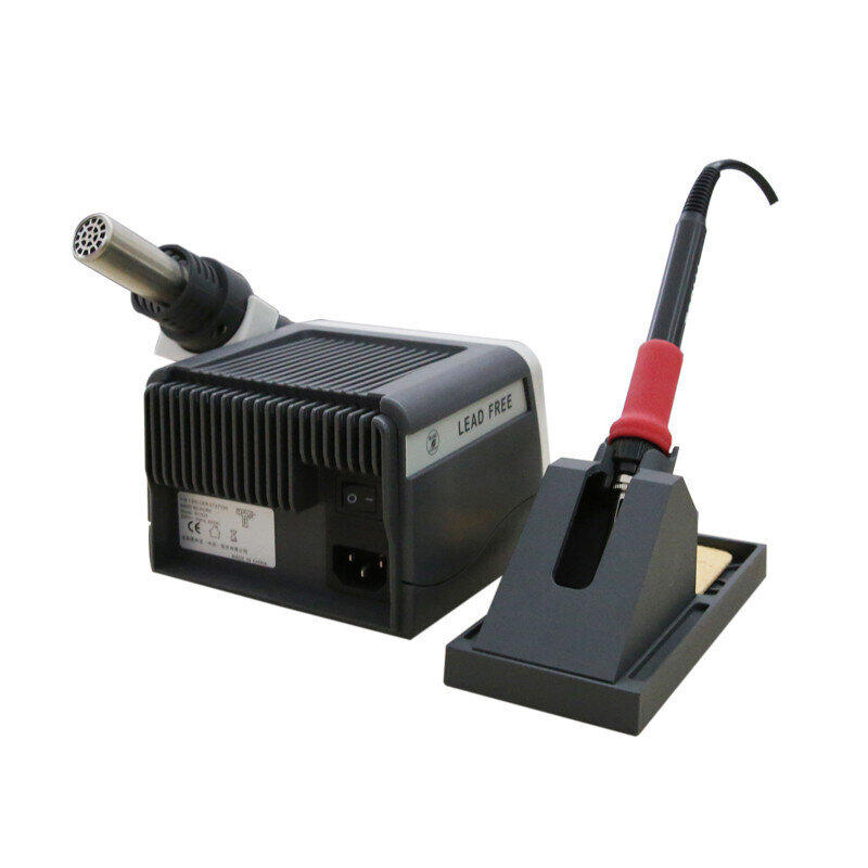 TOPLIA-pistola de aire caliente eléctrica, estación de soldadura con pantalla Digital dos en uno, herramienta de soldadura de temperatura constante EH320