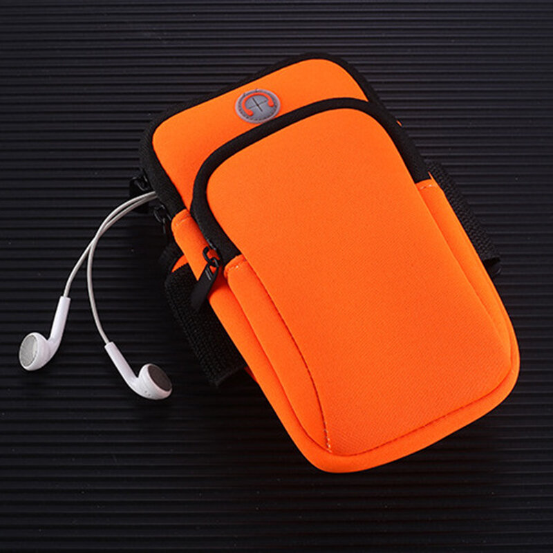 2023 New Convenience Running Fitness Universal Smartphone Arm Bag with Earphone Hole Universal Running Armband For Sport Case