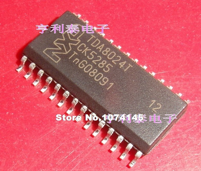 10 ชิ้น/ล็อต TDA8024T TDA8024 SOP-28