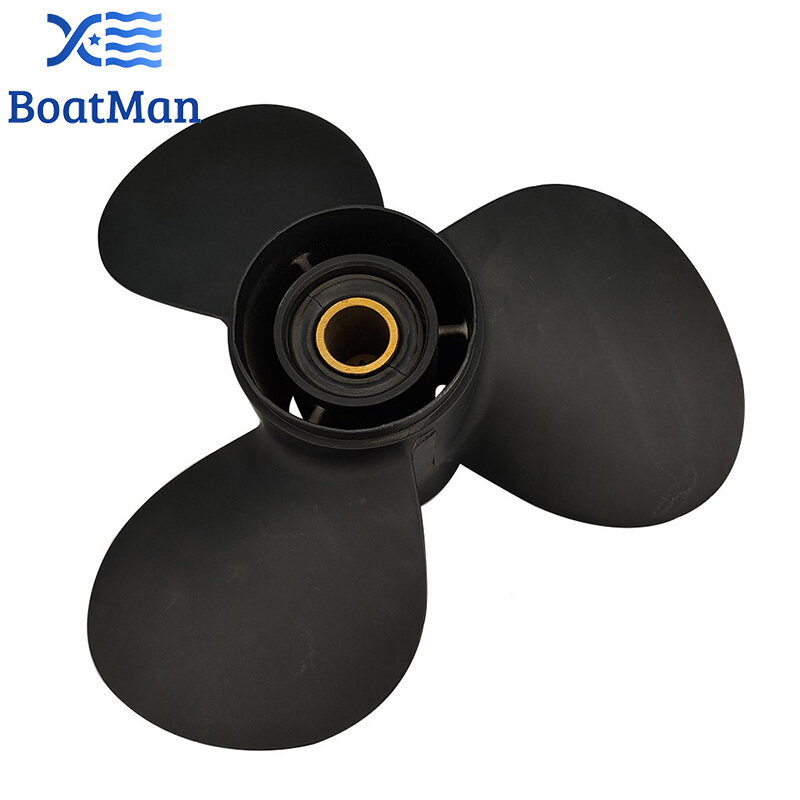 BoatMan® 13 1/4x17 Aluminum Propeller for Evinrude&Johnson 90HP 115HP 140HP Outboard Motor 15 Tooth Yacht  Accessories Marine