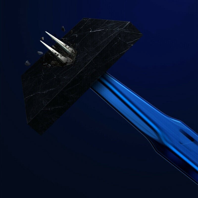 2021 ميكانيكي AAC-14 8 حفرة إطالة سميكة الملقط للهاتف أداة إصلاح أداة اليد الأزرق قابلة للفك الملقط
