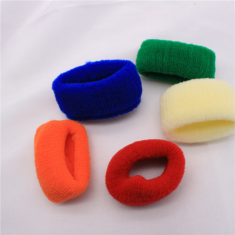 Ensemble de 5 anneaux de cheveux élastiques, couleur bonbon, Version coréenne Ins, mode sauvage, accessoires pour cheveux