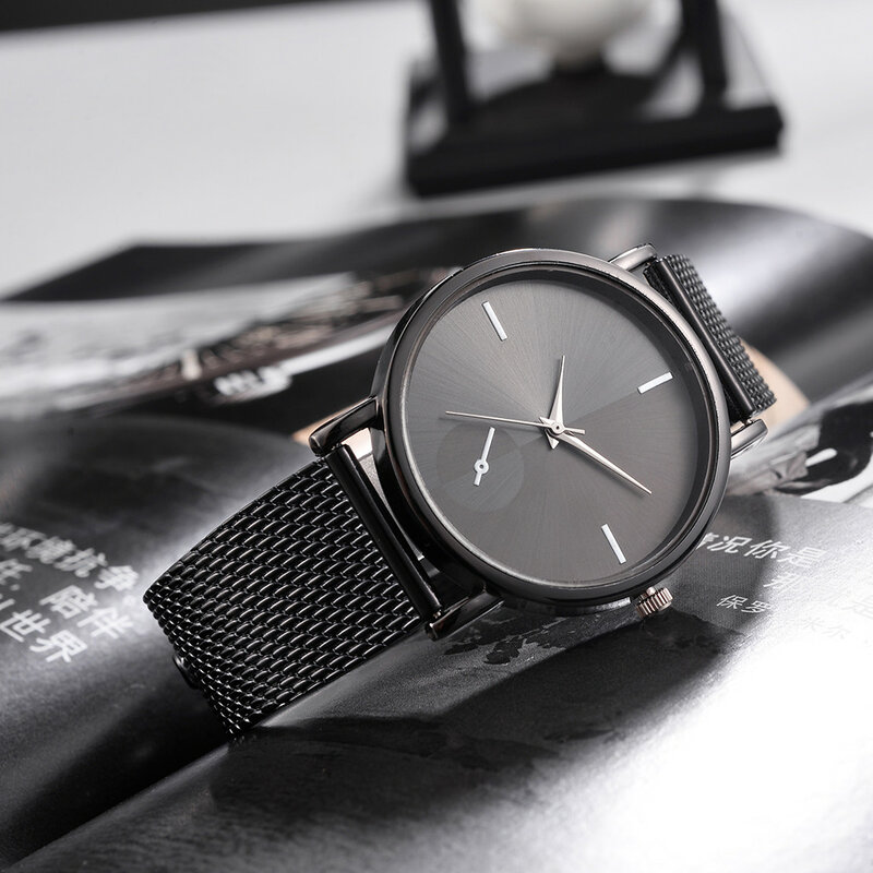 女性のビジネス高級クォーツ腕時計星空アナログ腕時計レディースドレス時計ヴィンテージ腕時計時間時間リロイ