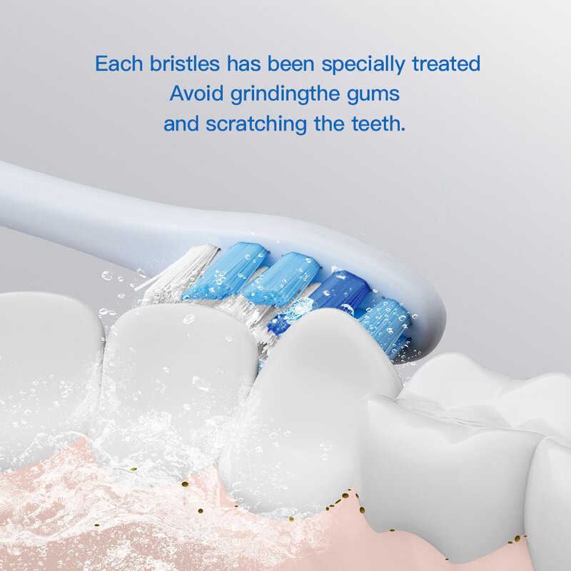 Cabeça de escova de substituição para philips hx3, hx6, hx9 series, escova de dentes para limpeza de escovas sonicare flexcare