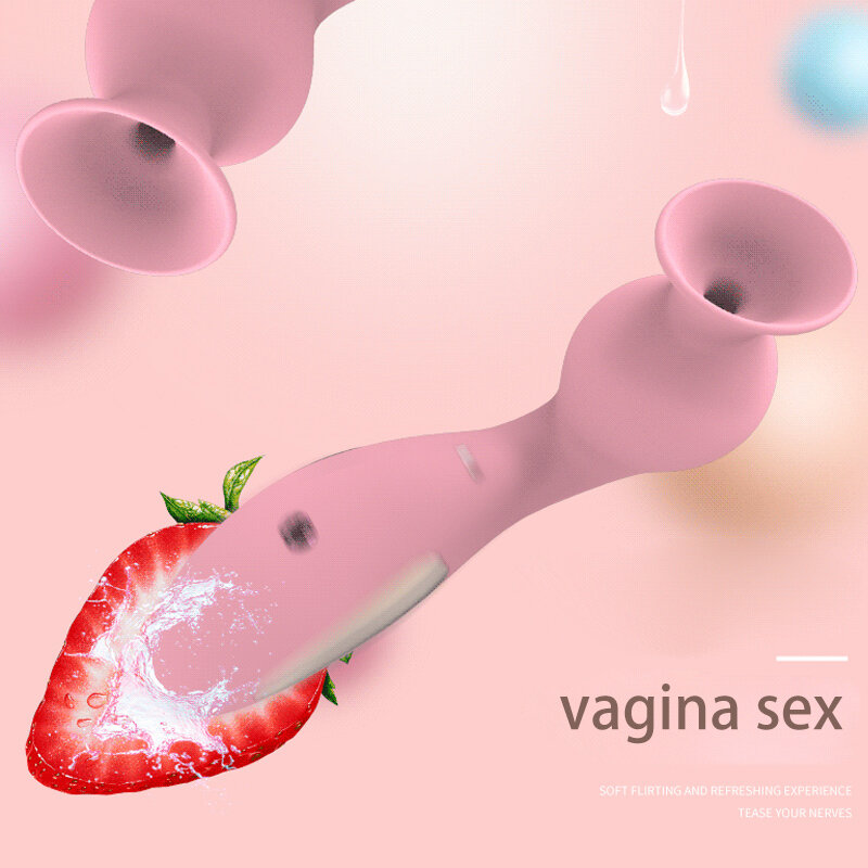 Delle donne vibratori vibratore dildo giocattoli adulti del sesso clitoride ventosa di temperatura Intelligente succhiare bastone di massaggio stimolazione del clitoride