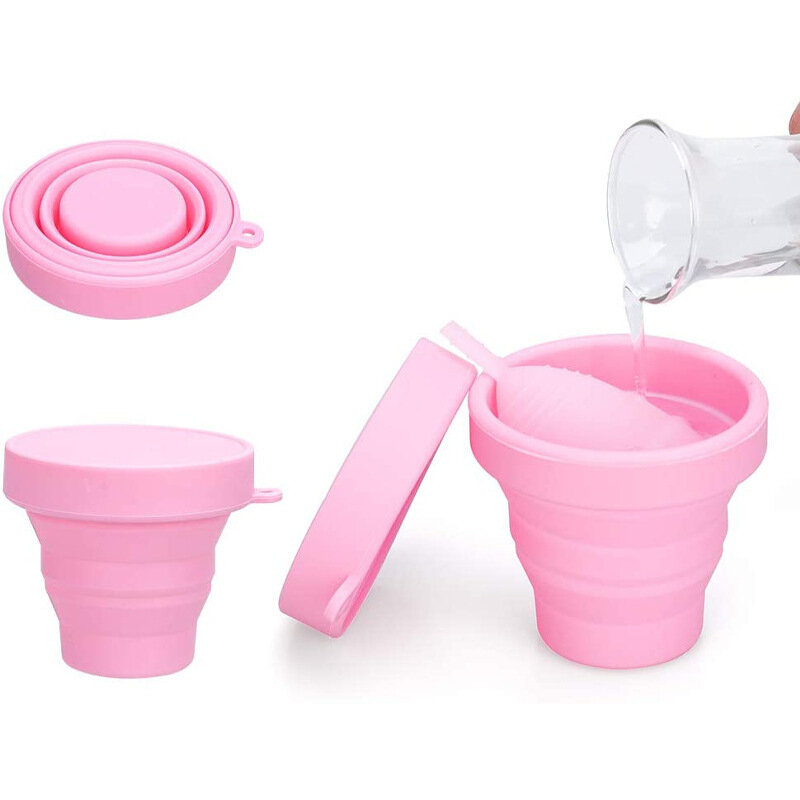 5 pezzi coppetta mestruale igiene femminile tazza da donna colorata grado medico Silicone mestruale Lady Cup tazza periodo sanitario