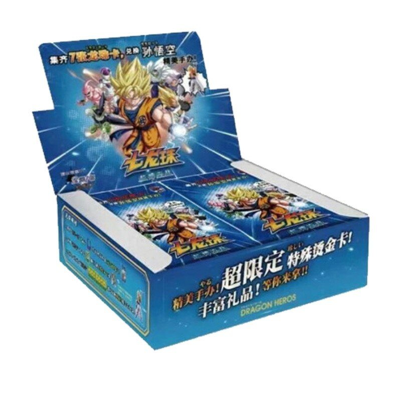 2021 Jepang Anime Naga Mainan Natal Super Sayayin Heros Z Perdagangan Kartu Permainan Koleksi Kartu Mainan untuk Anak-anak