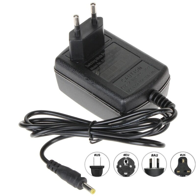 Power Supply Adaptor 6V/2A/4.0 untuk Kamera CCTV untuk Waktu Attdance
