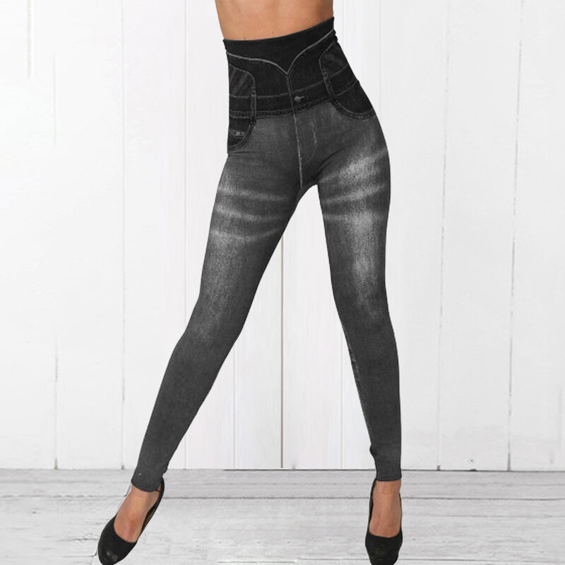 2021 neue S-XXL mulheres velo forrado inverno jegging jeans genie magro moda jeggings leggings 2 bolsos reais mulher calças de fitness