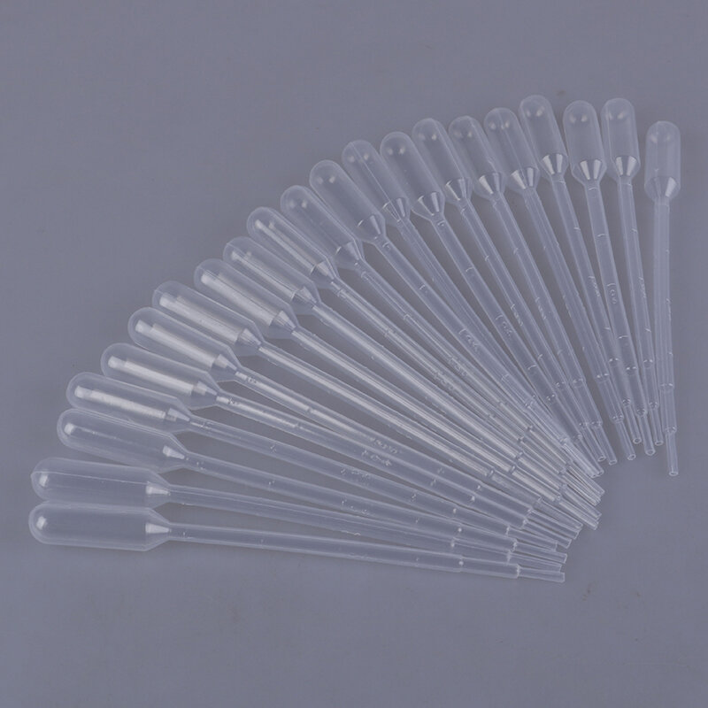 100pcs 1ml Tips plastic tubes Pasteur Pipette Transfer laboratory pipeta Dropper Polyethylene Medical supplies