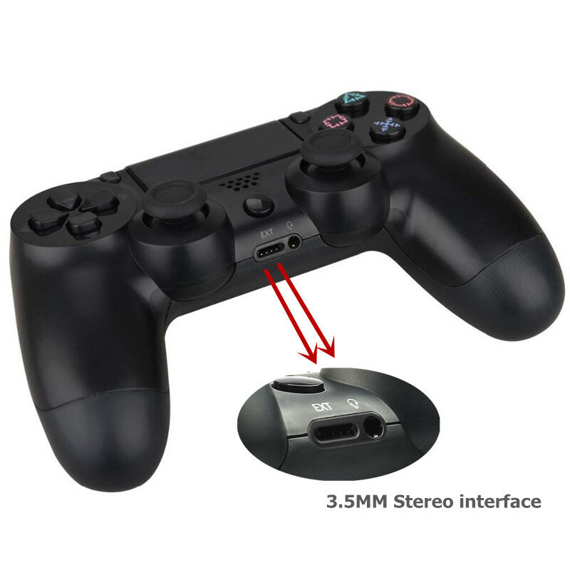 Bluetooth sem fio gamepad para sony ps4 controlador apto para playstation4 console para playstation ps4 joystick para ps3