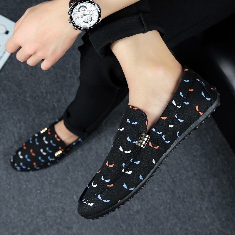 Spring Korean Version Of The New Canvas Peas Shoes Old Beijing Cloth Shoes 2021 Wild Personality Casual Tide Shoes