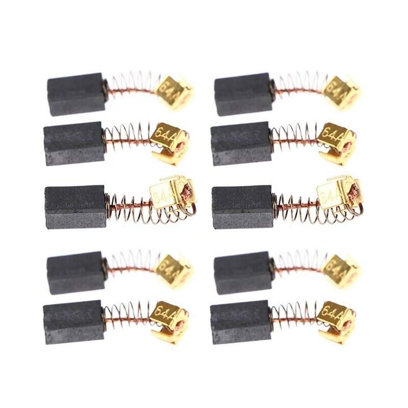 10pcs Carbon Brushes 5x8x12mm For Electric Motors CB85 CB57 CB64 191627-8 Power Tool Components