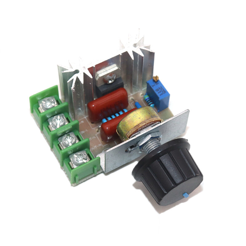 Variateur de tension SCR, 2000W, AC220V, régulateur de vitesse, Thermostat, Module régulateur de tension électronique