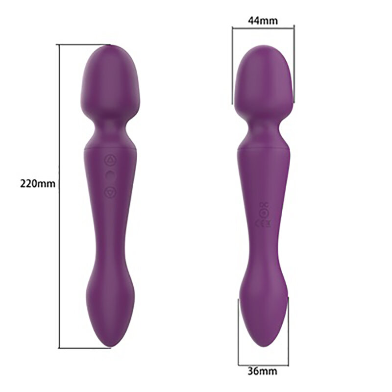 Vibrator for Women Female Double Motor Heating Vibrator Safe Silicone 10 Speeds Vibration Clitoris Stimulator Sex Toys For Women