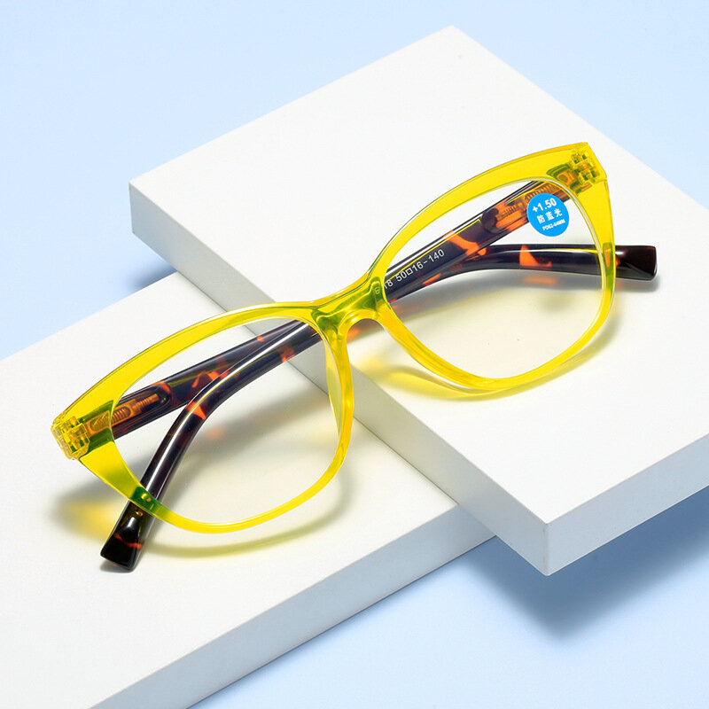 Elbru – lunettes de lecture Anti-lumière bleue pour hommes et femmes, monture elliptique, haute définition, confortables, presbytes + 1.0 à + 4.0