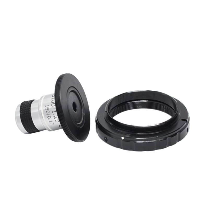 M42 to RMS Adapter Ring Microscope Objective RMS Thread to M42 Interface for Micro Macro Photography M42x0.75 to Objective Lens