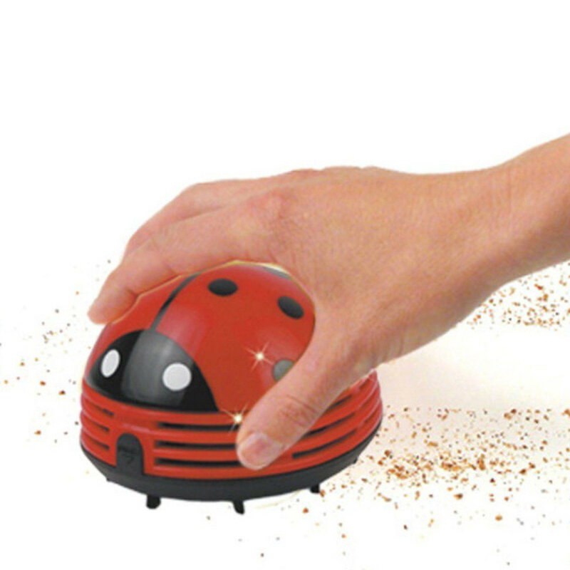 Настольный пылесос Beetle, Симпатичные мини-жуки, угловой Настольный пылесос для уборки