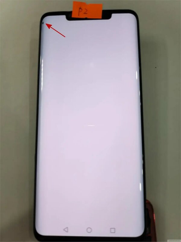Huawei Mate 20 PRO LCD Mate20 Pro LCD 디스플레이 스크린 터치 디지타이저 어셈블리 용 오리지널 결함 슈퍼 AMOLED 지문 없음