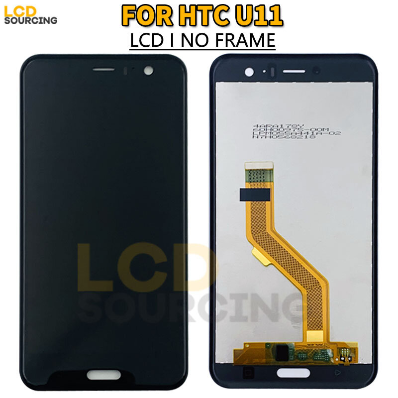 5.5 "wyświetlacz LCD do ekranu dotykowego HTC U11 LCD + ramka Digitizer montaż do HTC U11 wyświetlacz wymień na HTC U-3w 1W 3U