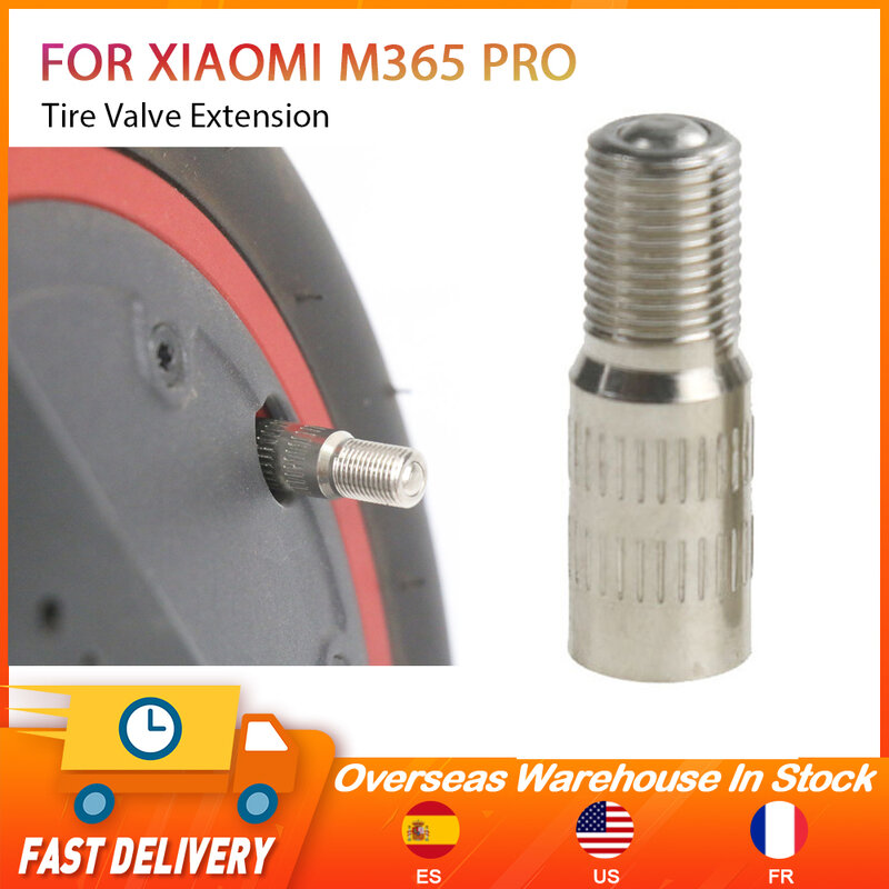 Reifen Ventil Extensions Für Xiaomi M365/Pro Aufblasbare Luft Düse Ersatz Rad Reifen Kappe Extender Elektrische Roller Zubehör