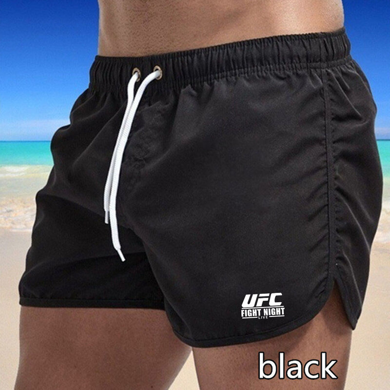 Men's shorts gym men's outdoor sports running sports fitness beach basketball jogging quick-drying men's shorts new 2021