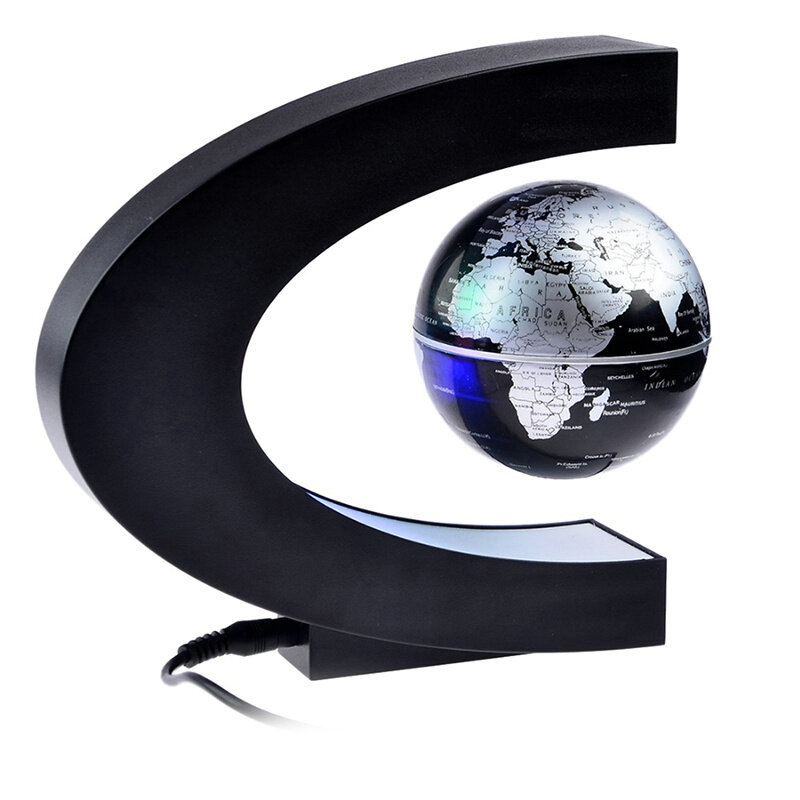 2021New Schwimm Magnetic Levitation Globus Licht Welt Karte Ball Lampe Beleuchtung Büro Hause Dekoration Neuheit Lampe